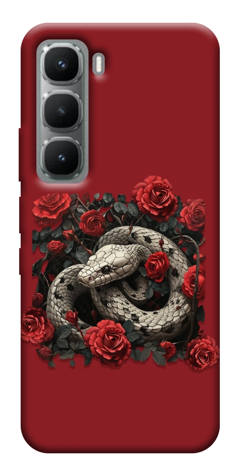 Чохол Roses snake для Infinix Hot 60