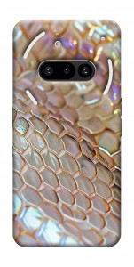 Чохол Gold snake skin для Nothing Phone (3a)