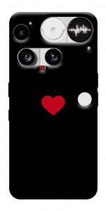 Чехол Simple heart для Nothing Phone (3)