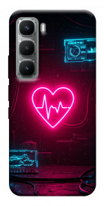 Чехол Neon heart для Infinix Hot 60 Pro