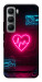 Чехол Neon heart для Infinix Hot 60 Pro