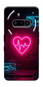 Чохол Neon heart для Nothing Phone (3a)