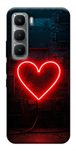 Чехол Яркое сердце для Infinix Hot 60 Pro