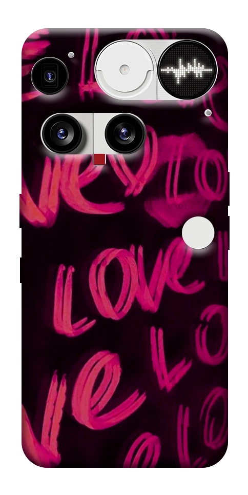 Чехол Neon love для Nothing Phone (3)