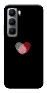 Чехол Fingerprint heart для Infinix Hot 60 Pro