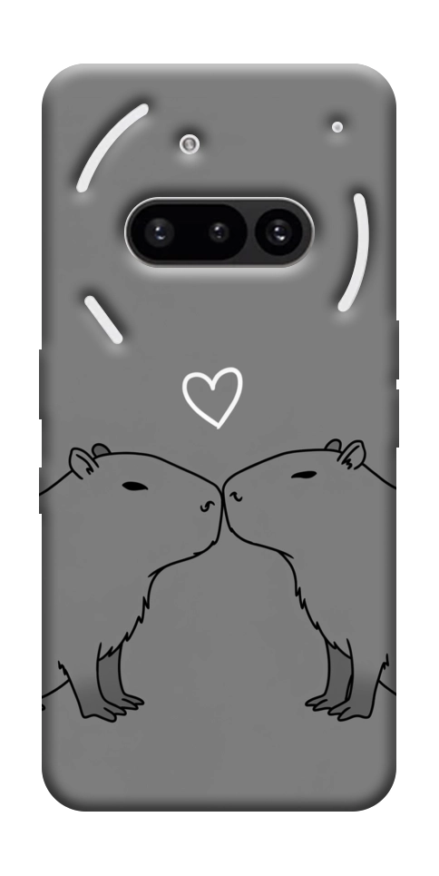 Чехол Капибары для Nothing Phone (3a)