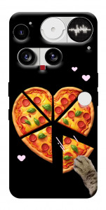 Чехол Pizza Love Cat для Nothing Phone (3)