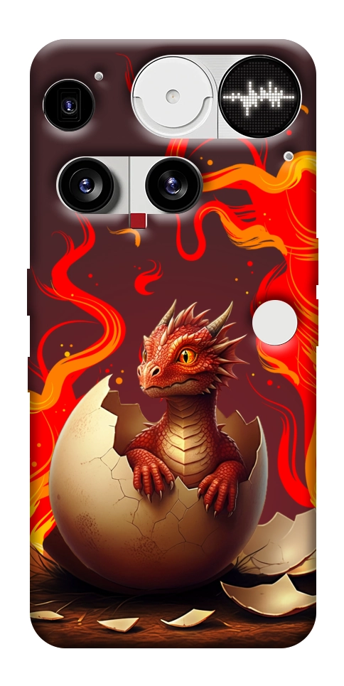 Чехол Fire dragon для Nothing Phone (3)
