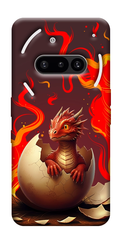 Чехол Fire dragon для Nothing Phone (3a)