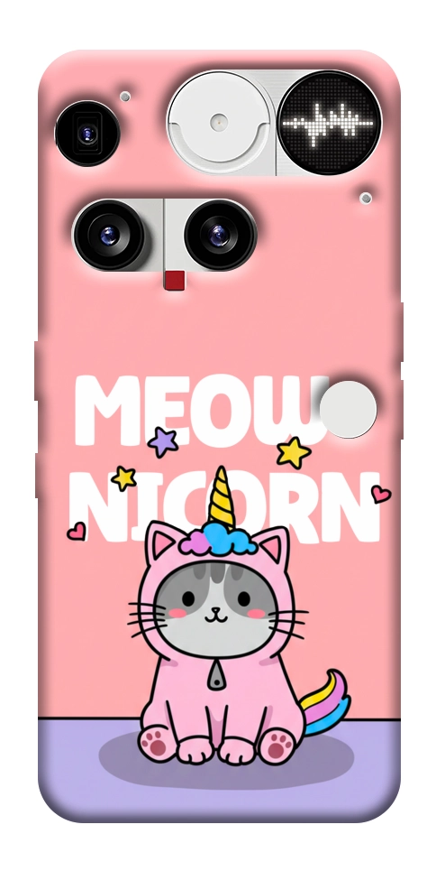 Чехол Cat unicorn для Nothing Phone (3)
