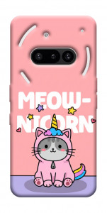 Чехол Cat unicorn для Nothing Phone (3a)
