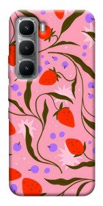 Чехол Strawberry pink для Infinix Hot 60 Pro