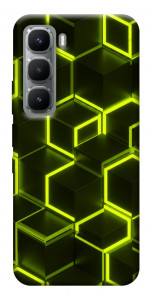 Чехол Neon hexagon для Infinix Hot 60 Pro