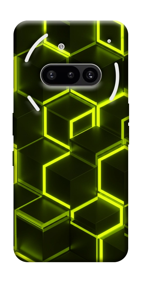 Чохол Neon hexagon для Nothing Phone (3a)