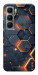 Чехол Burning hex pattern для Infinix Hot 60 Pro