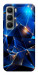 Чехол Abstract purple pattern для Infinix Hot 60 Pro