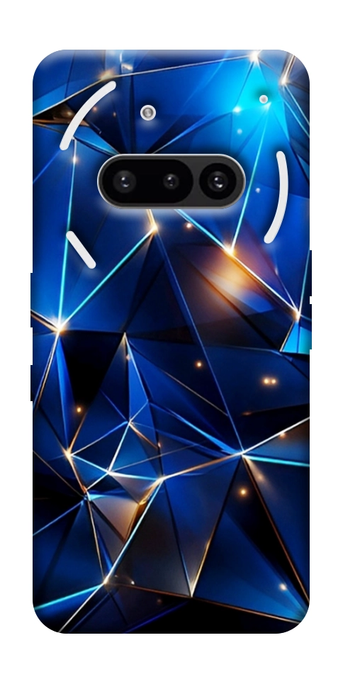 Чохол Abstract purple pattern для Nothing Phone (3a)
