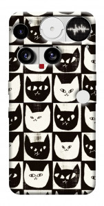 Чехол Кошачьи шахматы для Nothing Phone (3)