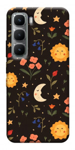 Чехол Полевые цветы для Infinix Hot 60 Pro