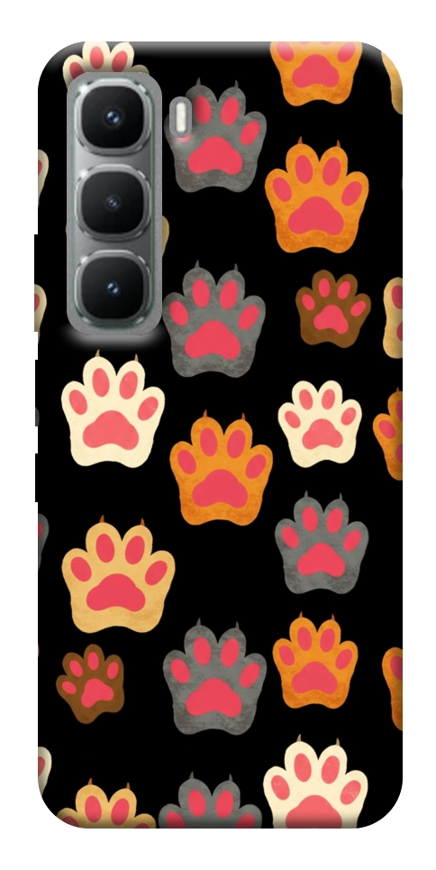 Чехол Colorful Paws для Infinix Hot 60 Pro