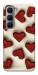 Чохол Випуклі серця для Infinix Hot 60i