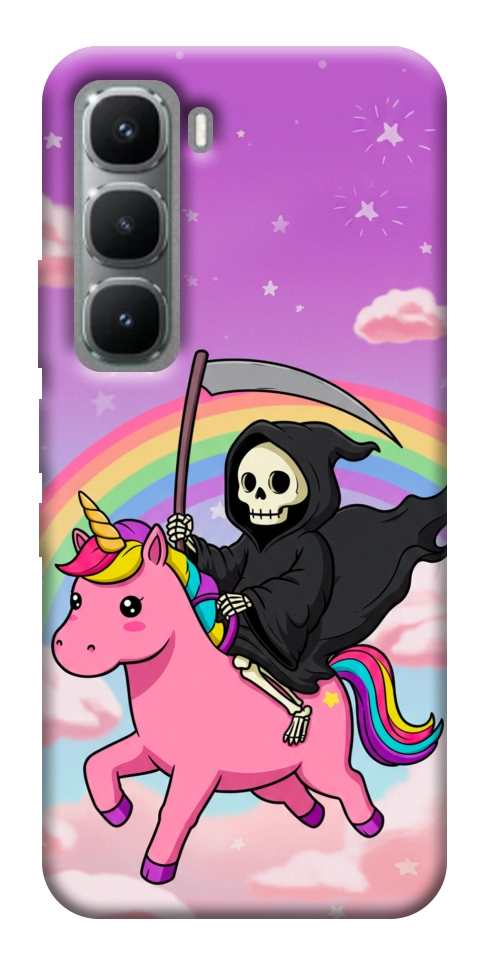 Чехол Grim reaper corn для Infinix Hot 60 Pro