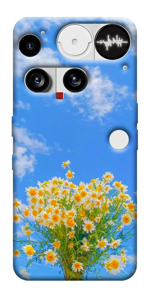 Чехол Sky flowers для Nothing Phone (3)