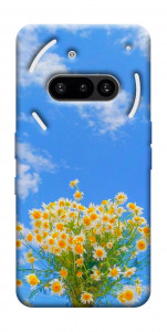 Чехол Sky flowers для Nothing Phone (3a)
