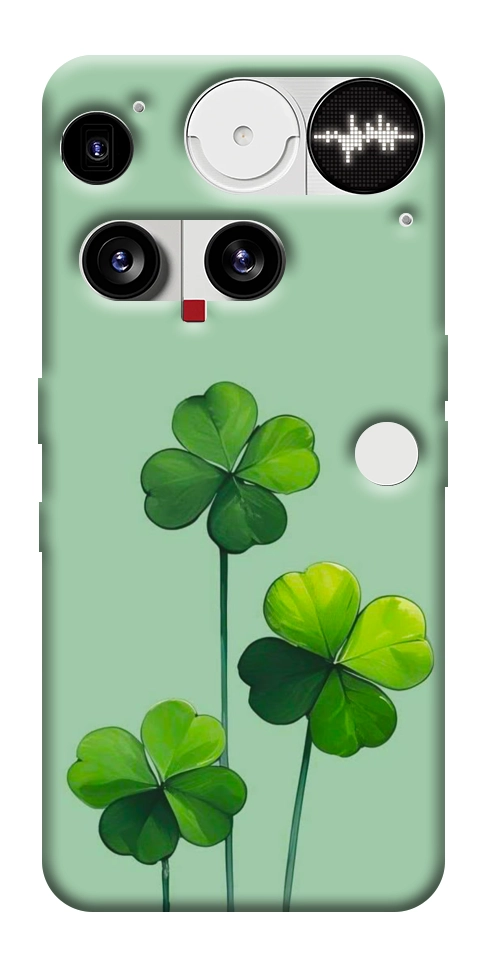 Чехол Lucky clover для Nothing Phone (3)