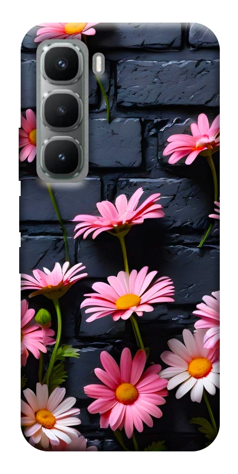 Чехол Розовый контраст для Infinix Hot 60 Pro