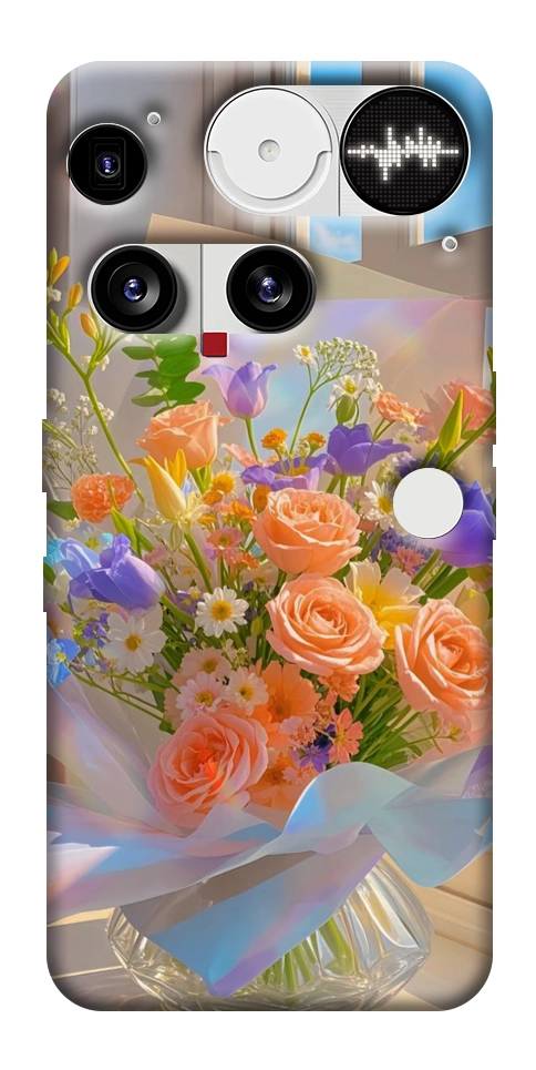 Чехол Яркий букет для Nothing Phone (3)