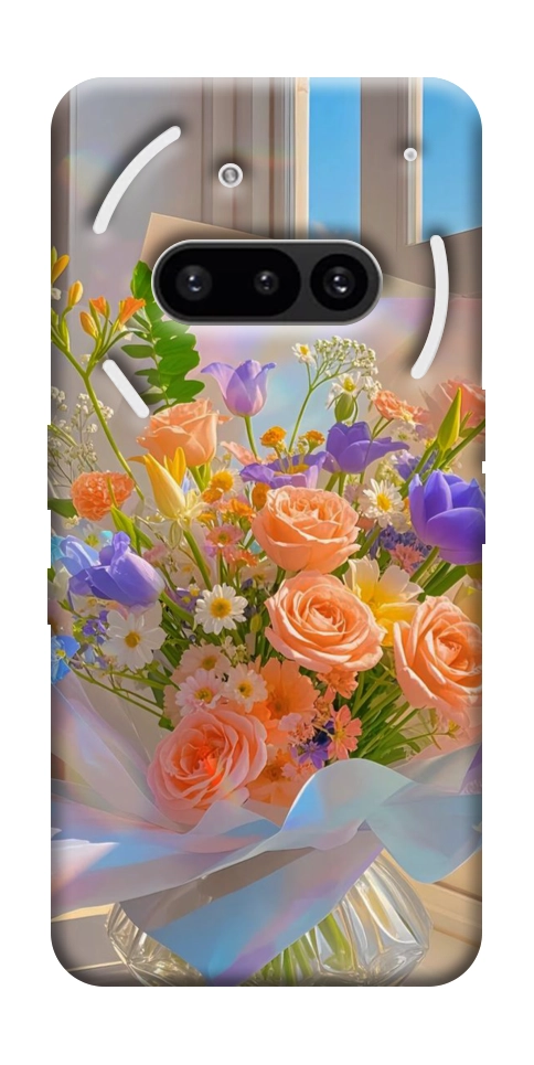 Чохол Яскравий букет для Nothing Phone (3a)