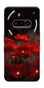 Чохол Burning flowers для Nothing Phone (3a)