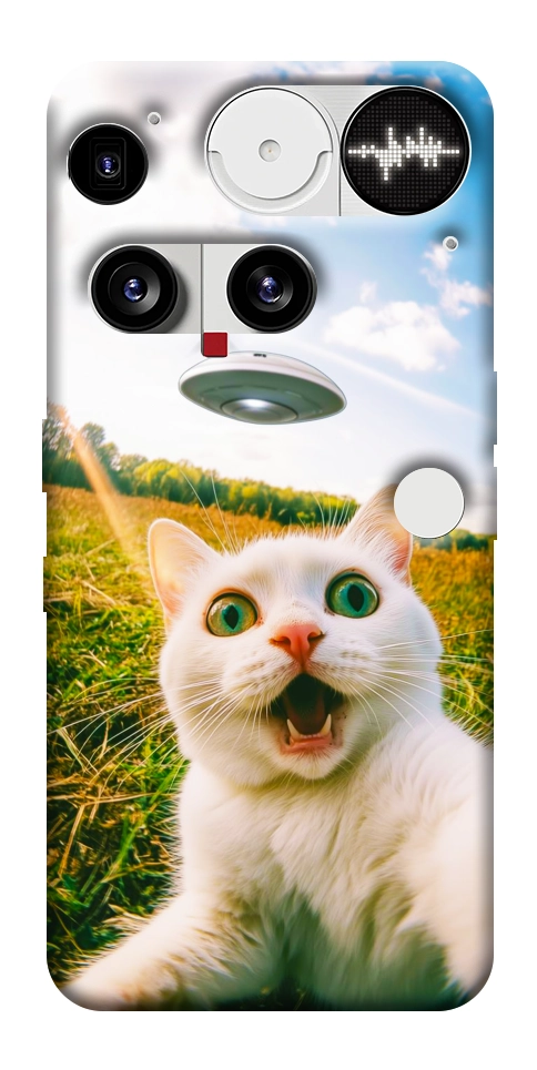 Чехол Ufo cat для Nothing Phone (3)