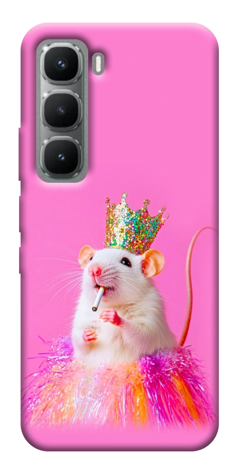 Чехол Гламурная крыса для Infinix Hot 60 Pro