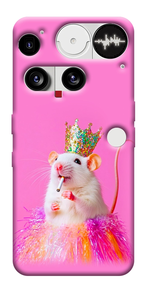 Чехол Гламурная крыса для Nothing Phone (3)
