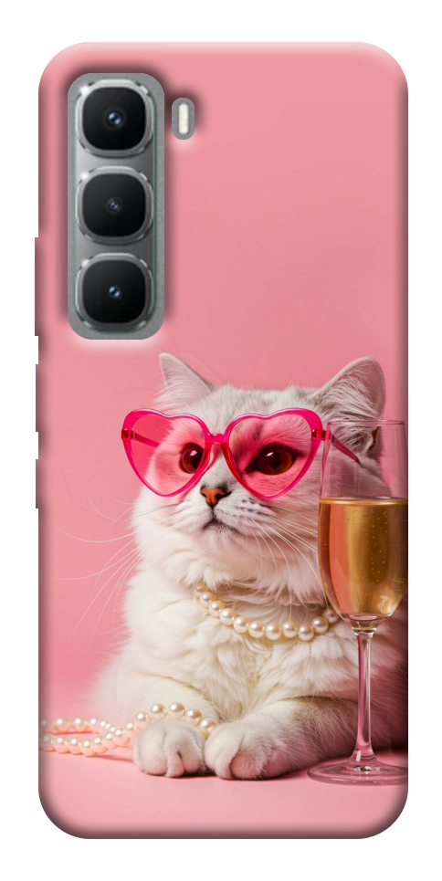 Чехол Pinky cat для Infinix Hot 60 Pro+