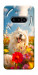 Чохол Happy dog in flowers для Nothing Phone (3a)