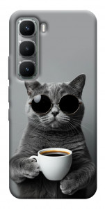 Чехол Grey cat coffee для Infinix Hot 60 Pro