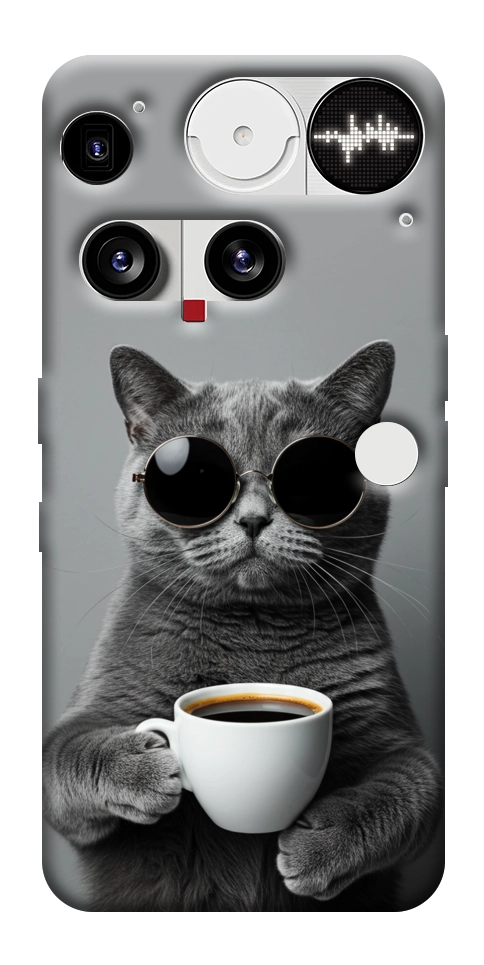 Чехол Grey cat coffee для Nothing Phone (3)
