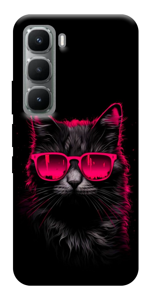 Чехол Cyberpunk cat для Infinix Hot 60 Pro+