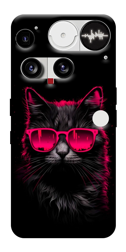 Чехол Cyberpunk cat для Nothing Phone (3)
