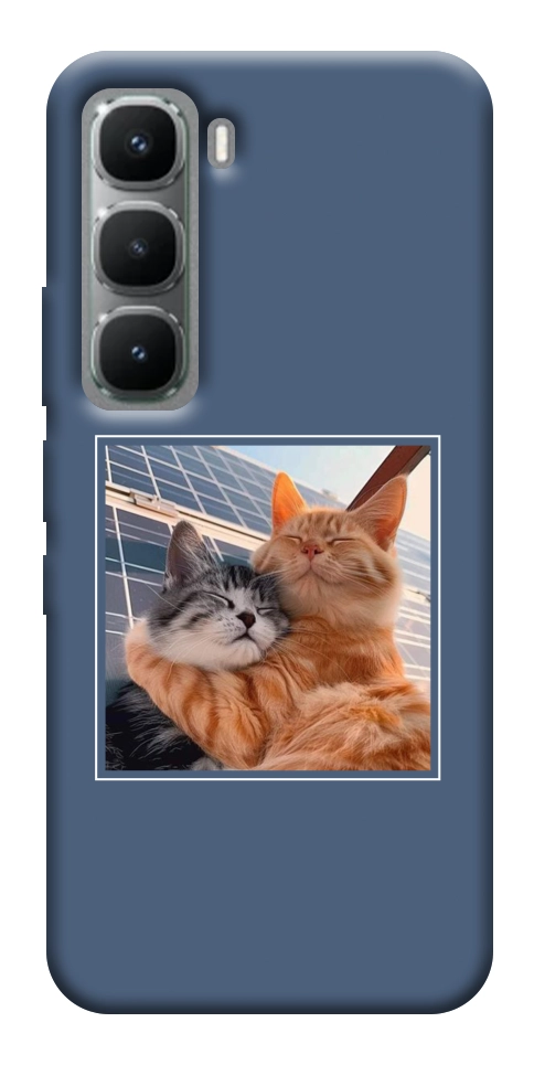 Чехол Кошачья нежность для Infinix Hot 60 Pro