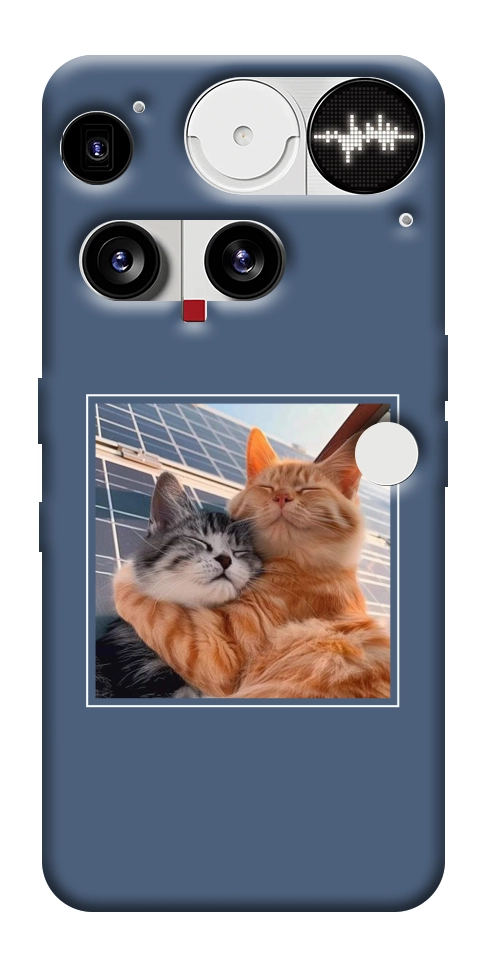 Чехол Кошачья нежность для Nothing Phone (3)