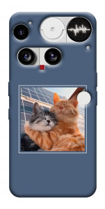 Чехол Кошачья нежность для Nothing Phone (3)