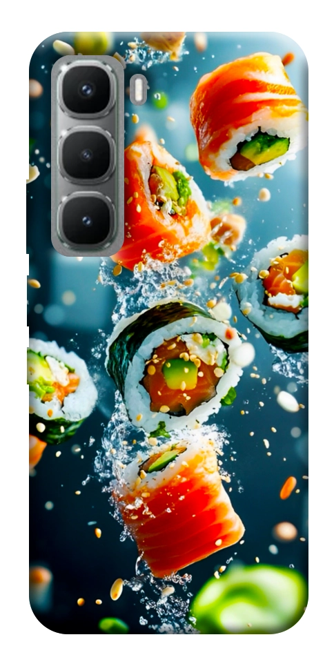 Чехол Sushi falling для Infinix Hot 60 Pro