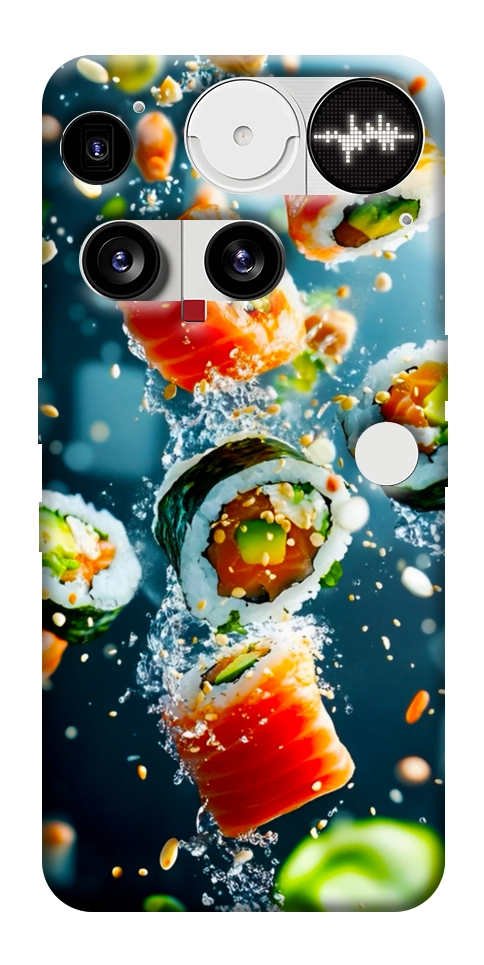 Чехол Sushi falling для Nothing Phone (3)