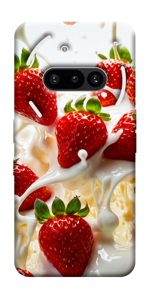 Чохол Strawberry and cream для Nothing Phone (3a)