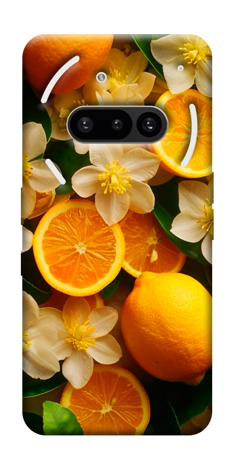 Чохол Лимони та квіти для Nothing Phone (3a)