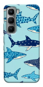 Чехол Shark pattern для Infinix Hot 60 Pro